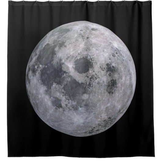 Rideau en douche fait sur commande de PLEINE LUNE (Devant)