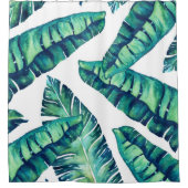 Rideau en douche fascinant tropical (Devant)