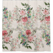 Rideau en douche rose de Passionflowers (Devant)