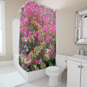 Rideau en douche rose d'impression de Bush de (En situation)