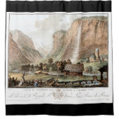 Rideau en douche suisse de cascade de région (Devant)