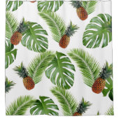 Rideau en douche tropical d'ananas (Devant)