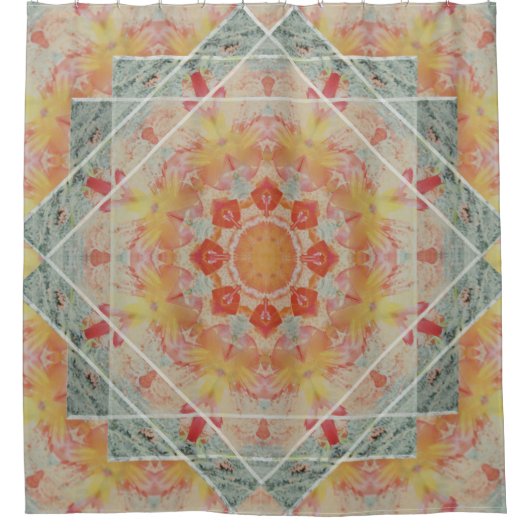 Rideau en douche turquoise de flamme de sud-ouest (Devant)