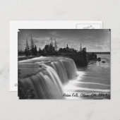 Rideau Falls, Ottawa (Ontario), 1869 Carte postale (Devant / Derrière)
