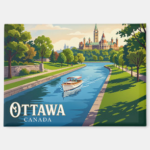 Rideau Kanaal Canada Magneet