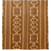Rideau Rustique Floral Douche Style vertical (Devant)