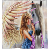 Rideau salle de bain Paradis Angel (Devant)