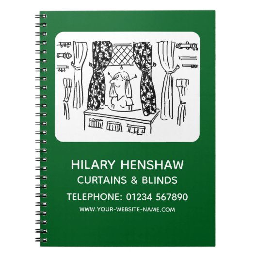 Rideaux & Carnet Aveugle (Devant)