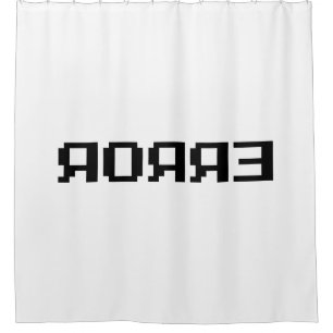 RIDEAUX DE DOUCHE Я Я Я Ǝ ERREUR