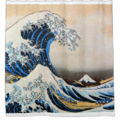 Rideaux De Douche 神奈川沖浪裏, grande vague de 北斎, Hokusai, Ukiyo-e (Devant)