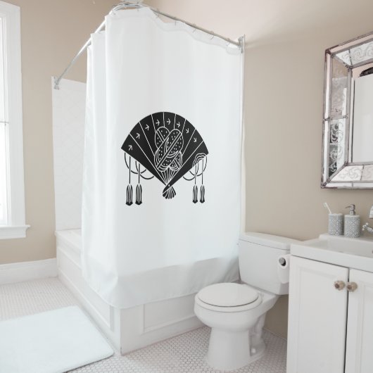 RIDEAUX DE DOUCHE 秋田扇 (En situation)