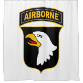 Rideaux De Douche 101e division aéroportée Vétéran militaire (Devant)