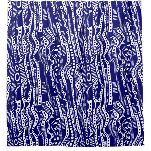 Rideaux De Douche 120115 - Deep Navy Blue (Devant)
