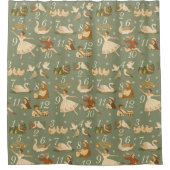 Rideaux De Douche 12 Days Of Christmas (Devant)