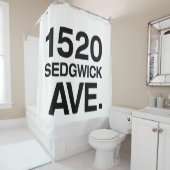 RIDEAUX DE DOUCHE 1520 SEDGWICK AVE. (En situation)