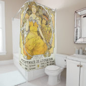 Rideaux De Douche 1904 World's Fair By Alphonse Mucha (En situation)