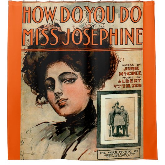 Rideaux De Douche 1909 Comment faire Mlle Josephine partition (Devant)