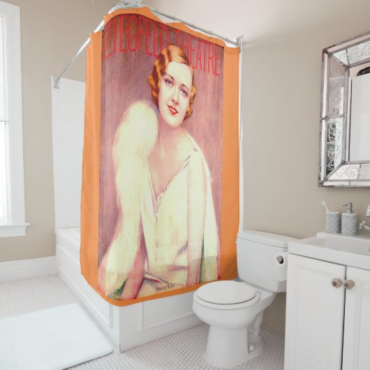 Rideaux De Douche 1928 Ziegfeld Théâtre couverture Marilyn Miller (En situation)