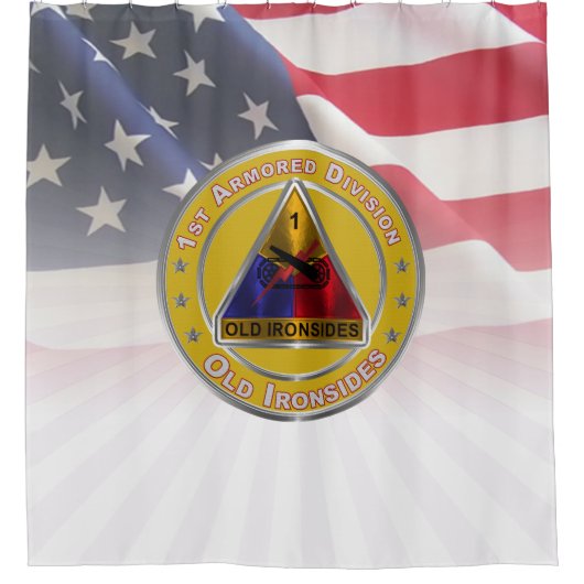 Rideaux De Douche 1re division blindée (Devant)