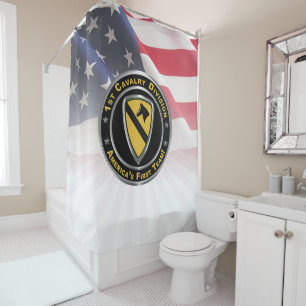 Rideaux De Douche 1re division de cavalerie
