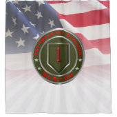 Rideaux De Douche 1re division d'infanterie (Devant)