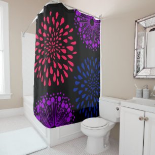 Rideaux De Douche 2024 LED couleur claire