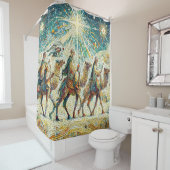 Rideaux De Douche 3 hommes sages (En situation)