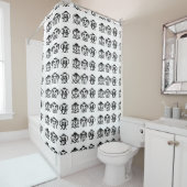 Rideaux De Douche 3 Singes Sages Emoji (En situation)