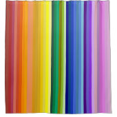 Rideaux De Douche 42 bandes arc-en-ciel (Devant)
