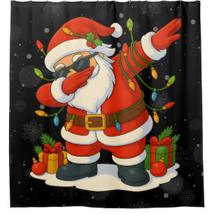 Rideaux De Douche 67 Meme Six Seven Bruh Drôle de Noël 6 7