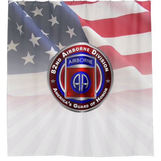 Rideaux De Douche 82e division aéroportée (Devant)