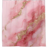 Rideaux De Douche A luxurious pink marble background (Devant)