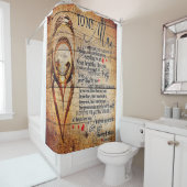 Rideaux De Douche À mon amour | Mon mari présent | Cadeau de devis m (En situation)