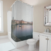 Rideaux De Douche A Night in Prague (En situation)
