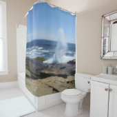 Rideaux De Douche A Splash of Adventure at Schoodic Point (En situation)