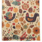 Rideaux De Douche Abondance d'automne (Devant)