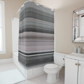 Rideaux De Douche Abstract #1: Grey (En situation)