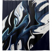 Rideaux De Douche Abstract elegant fluide marble liquide (Devant)