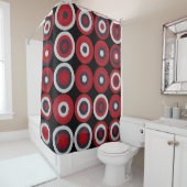 Rideaux De Douche Abstract Geometric Pattern generative computationa (En situation)