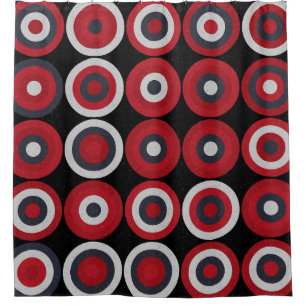 Rideaux De Douche Abstract Geometric Pattern generative computationa