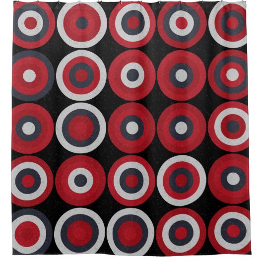 Rideaux De Douche Abstract Geometric Pattern generative computationa (Devant)