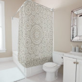 Rideaux De Douche Abstract modern mosaic kaleidoscopic (En situation)