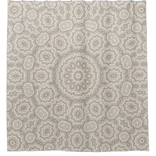 Rideaux De Douche Abstract modern mosaic kaleidoscopic