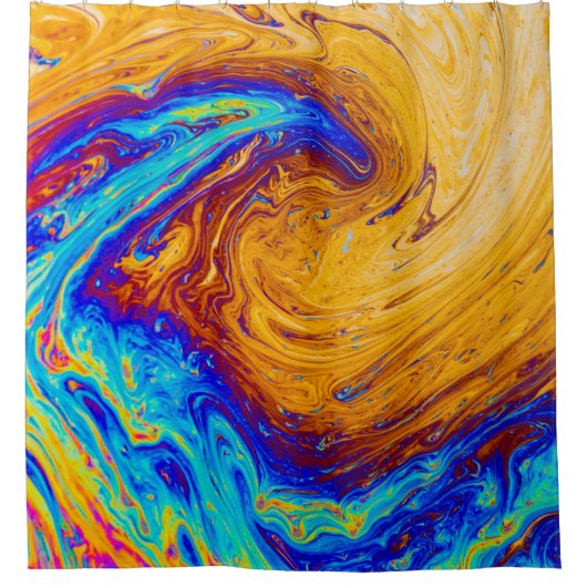 Rideaux De Douche Abstract painting (Devant)