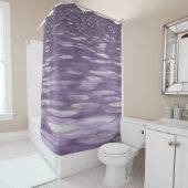 Rideaux De Douche Abstrait #1 : Ultra Violet Shimmer (En situation)