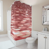 Rideaux De Douche Abstrait #2 : Flou rouge (En situation)