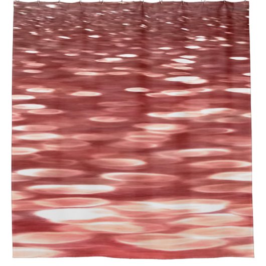 Rideaux De Douche Abstrait #2 : Flou rouge (Devant)