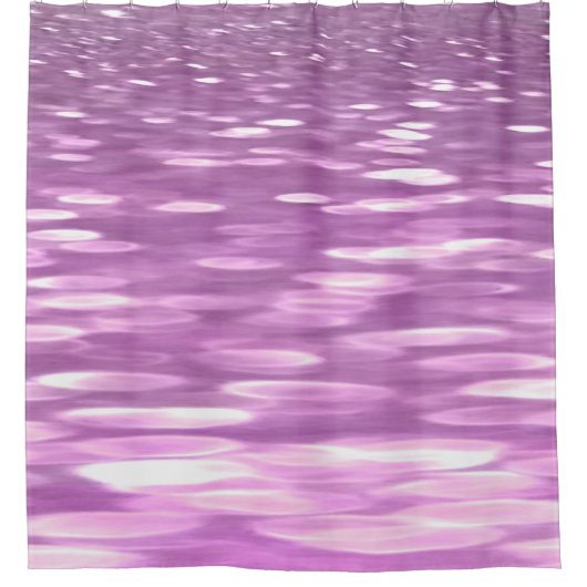 Rideaux De Douche Abstrait #3 : Lilac Shimmer (Devant)