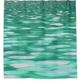 Rideaux De Douche Abstrait #3 : Shimmer vert