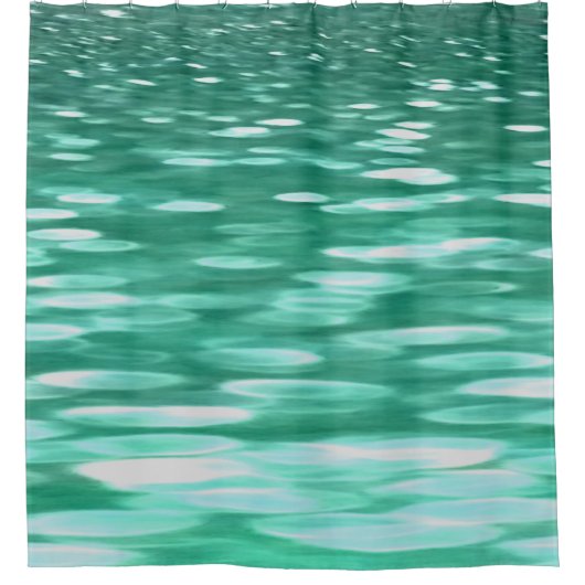 Rideaux De Douche Abstrait #3 : Shimmer vert (Devant)